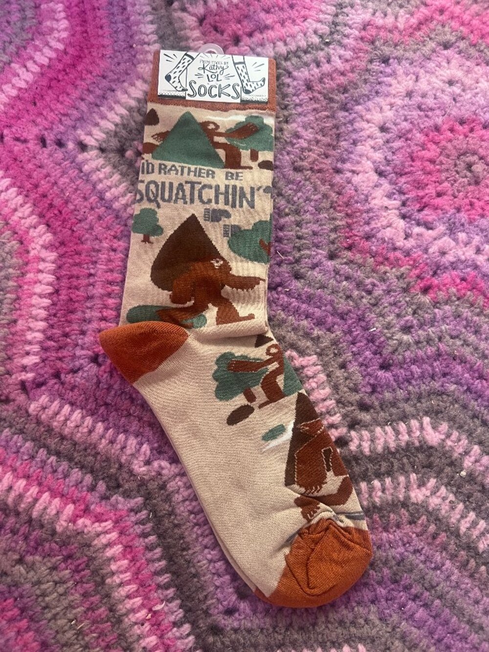 NWT Primitives by Kathy I'd Rather be Squatchin